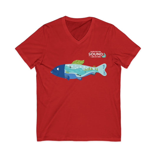 Habitat Unisex V-Neck Tee