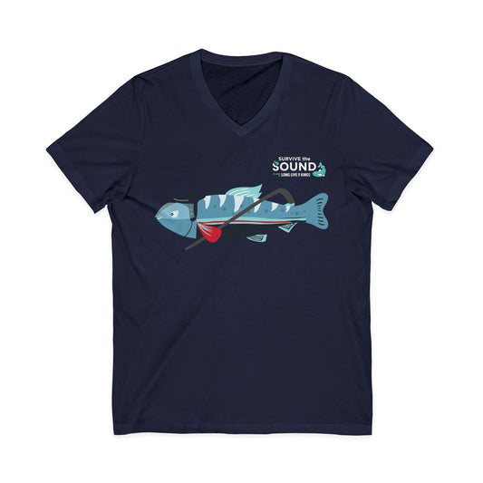 Hattrick Unisex V-Neck Tee