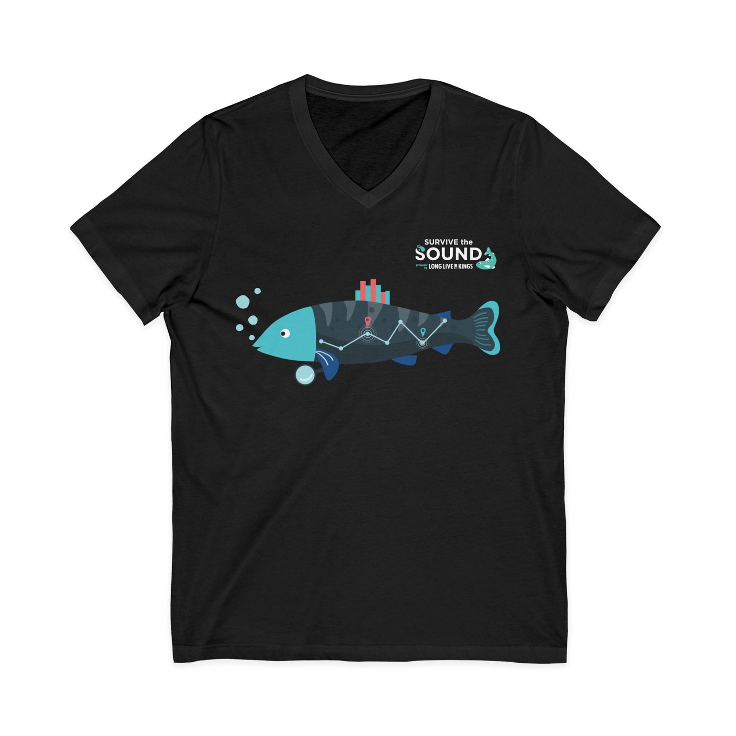 Tracker Unisex V-Neck Tee