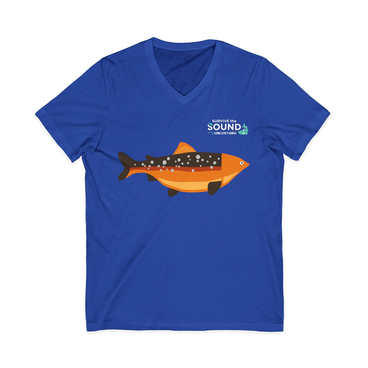 Puget Pumpkin Unisex V-Neck Tee