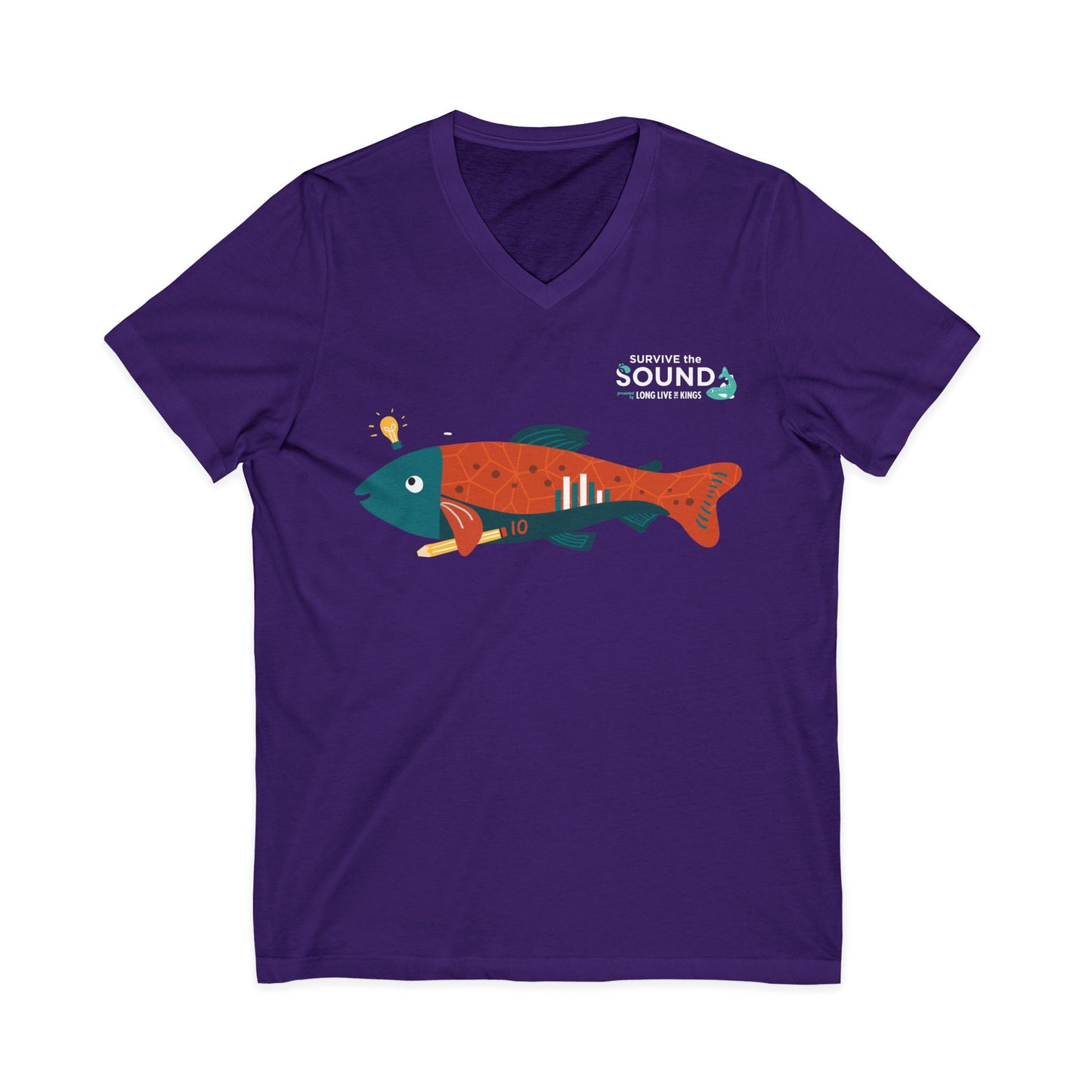 Floundry10 Unisex V-Neck Tee