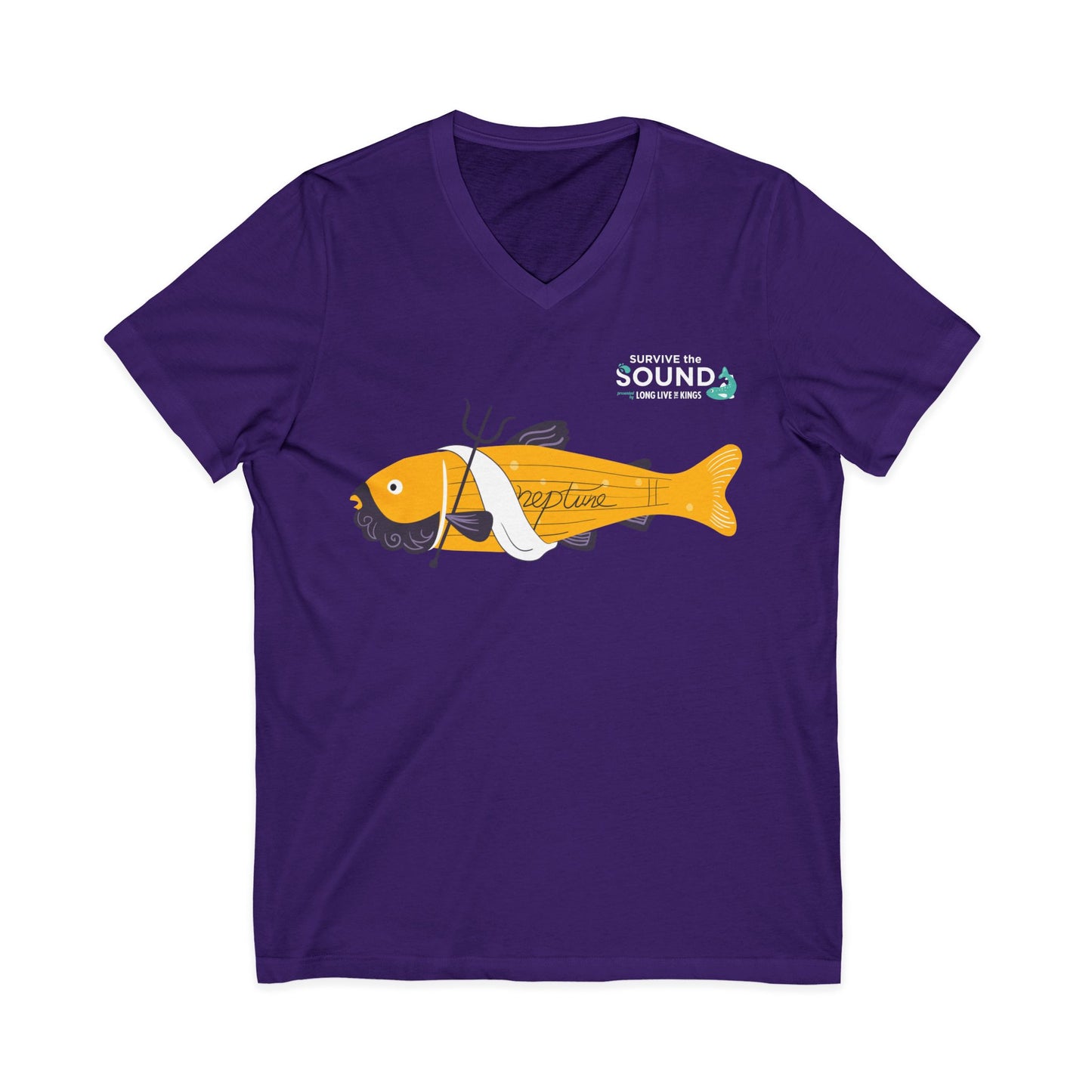 Neptune Unisex V-Neck Tee