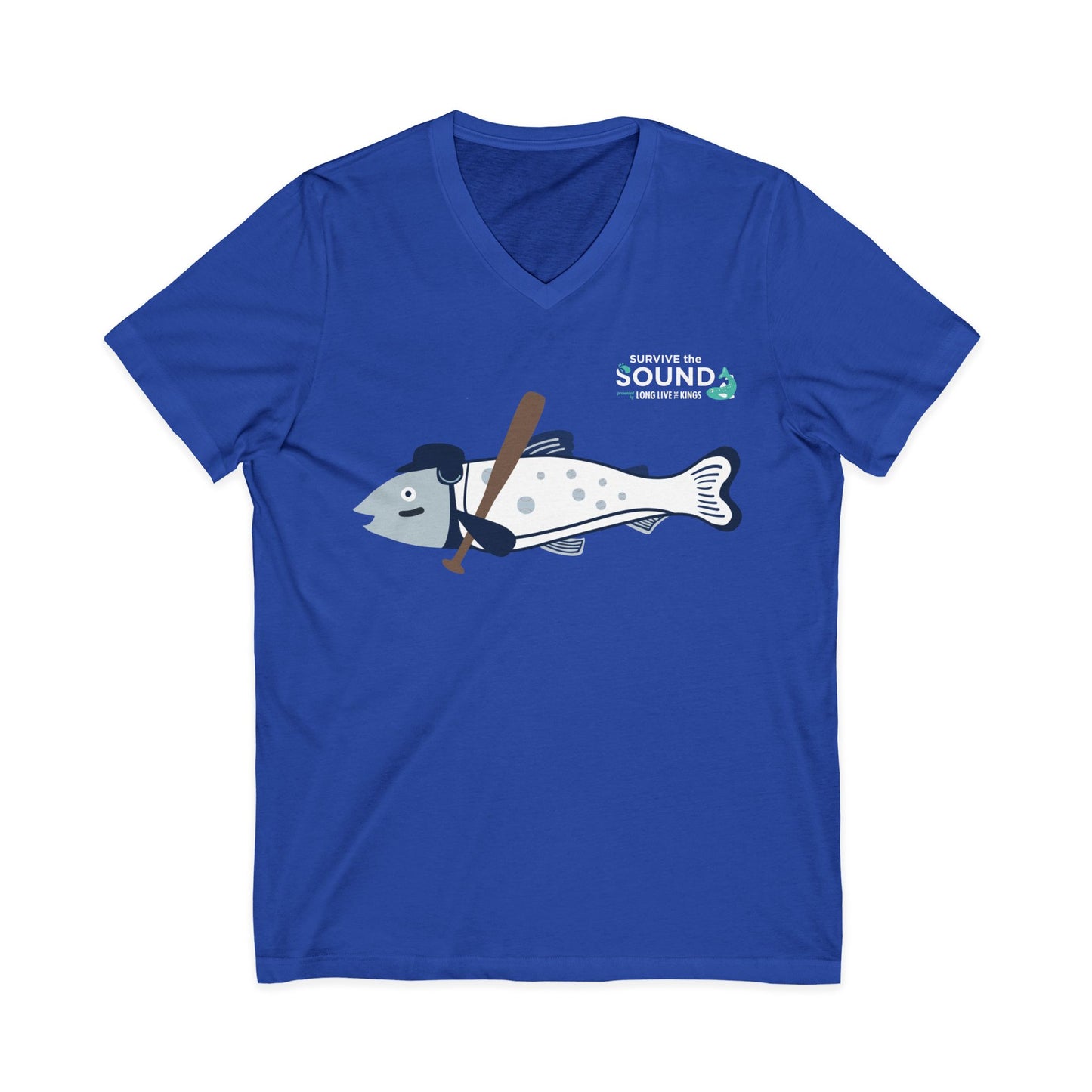 Eddy Gar Unisex V-Neck Tee