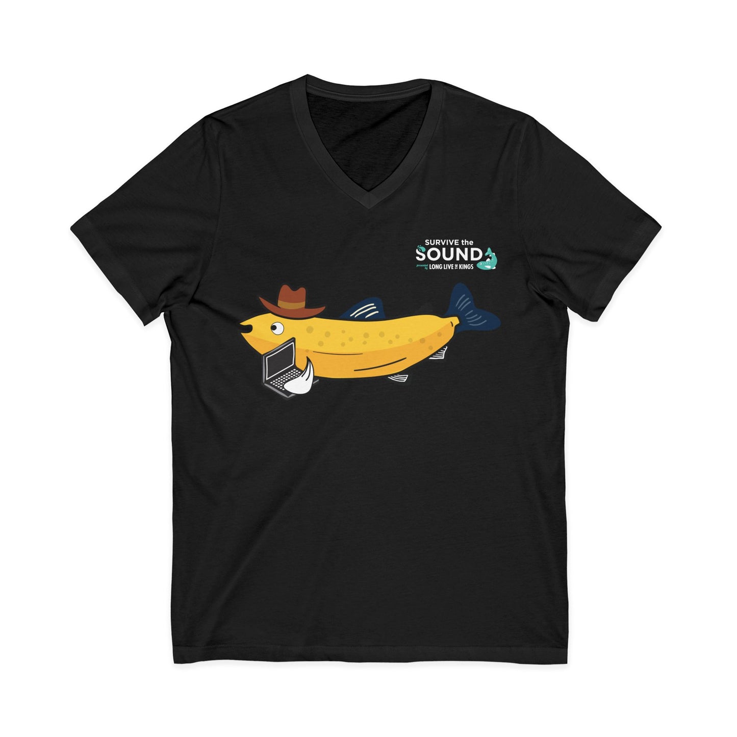 Monti Unisex V-Neck Tee