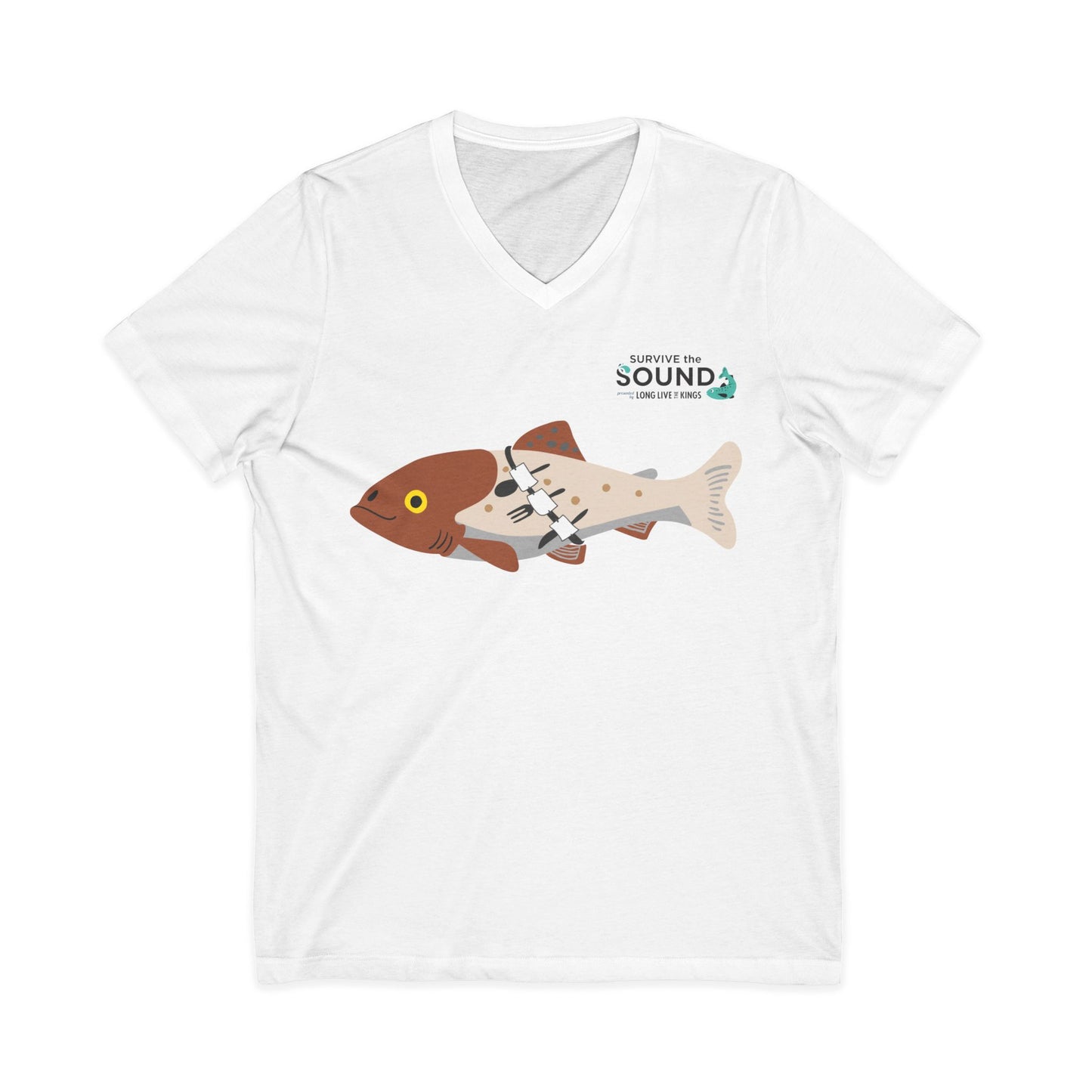 Sergeant Snackbar Unisex V-Neck Tee