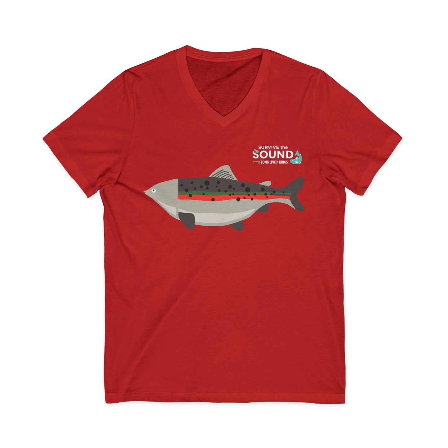 Puget Pounder Unisex V-Neck Tee