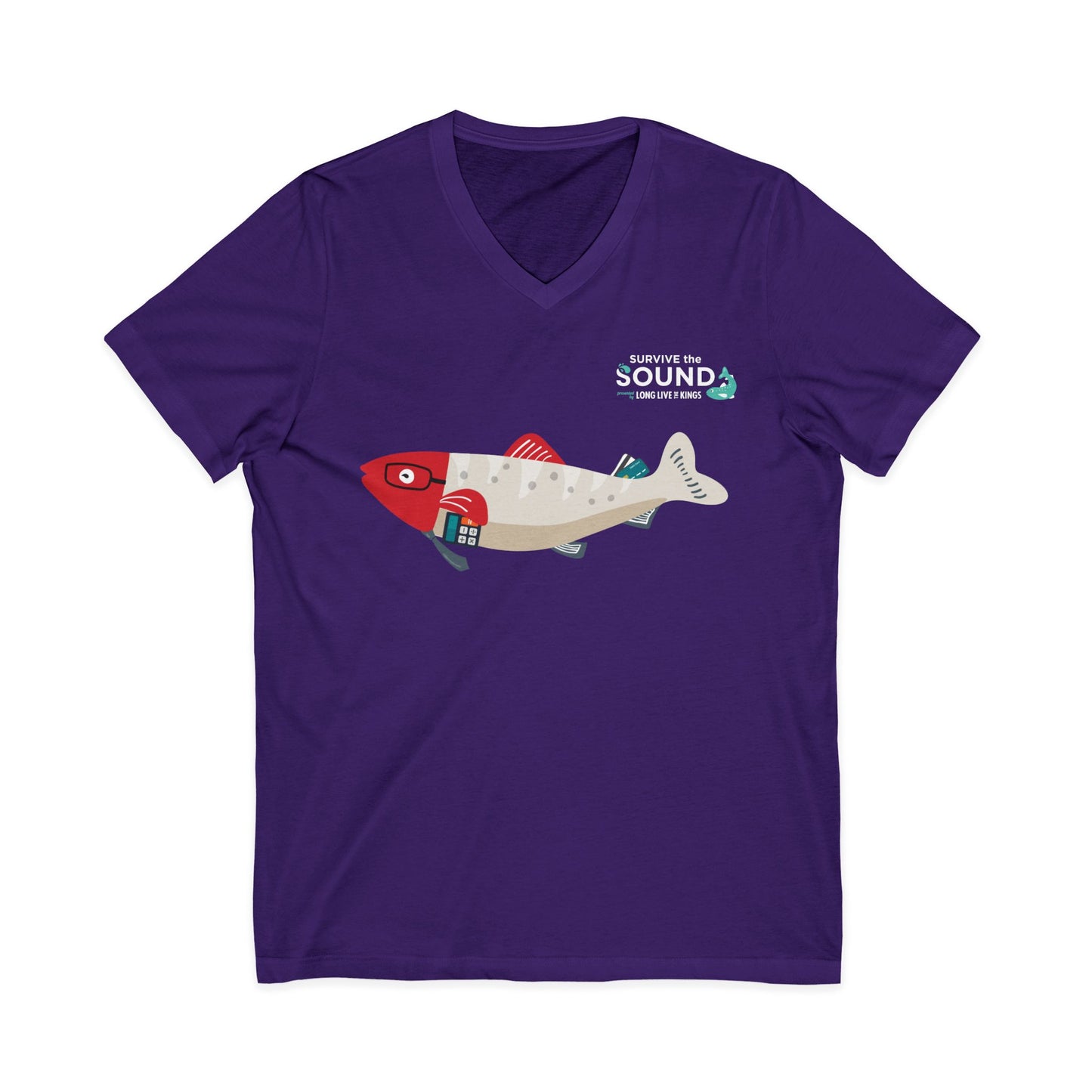 Financial Finn Unisex V-Neck Tee