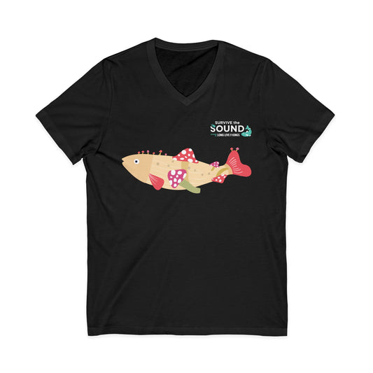 Mushy Unisex V-Neck Tee