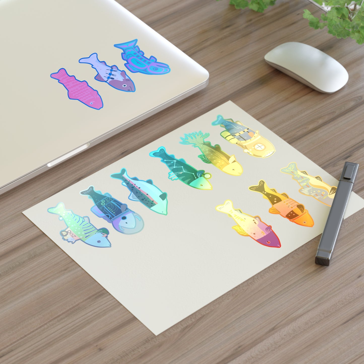 Survive the Sound Fish Sticker Sheet - Collection 3