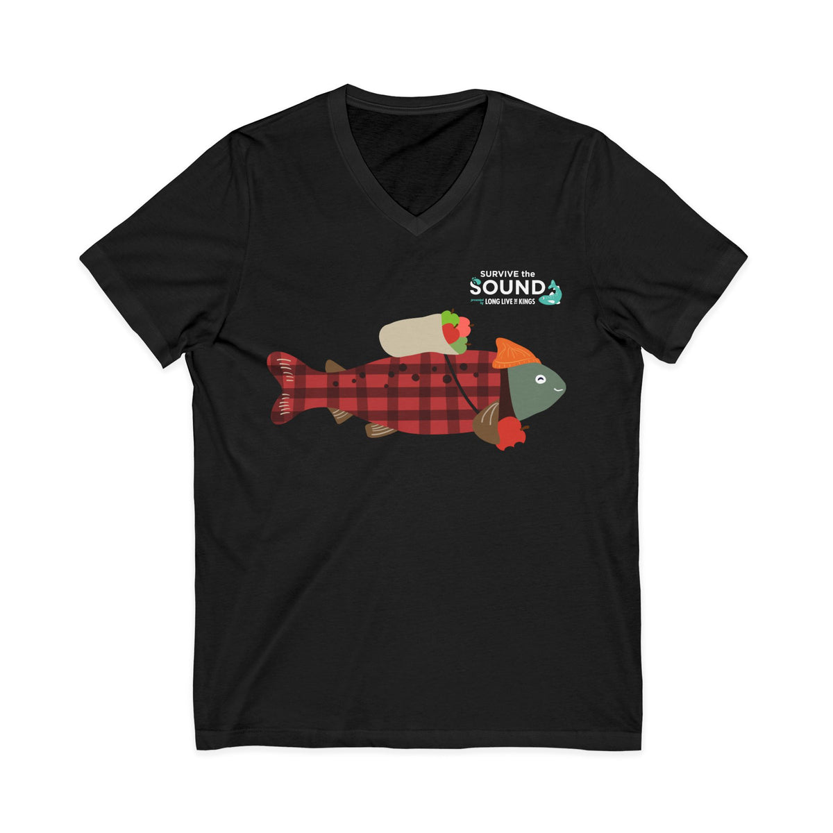 AppleJack Unisex V-Neck Tee
