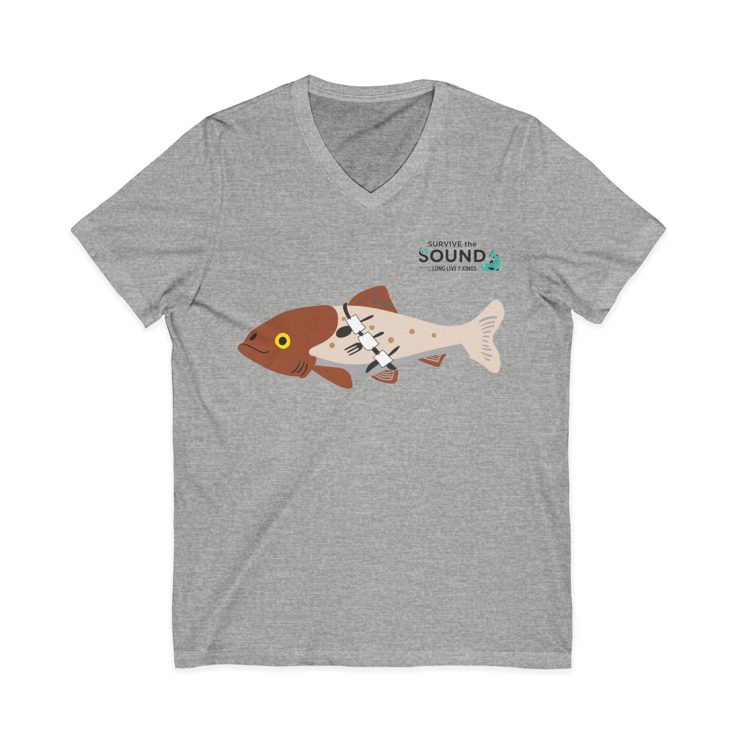 Sergeant Snackbar Unisex V-Neck Tee
