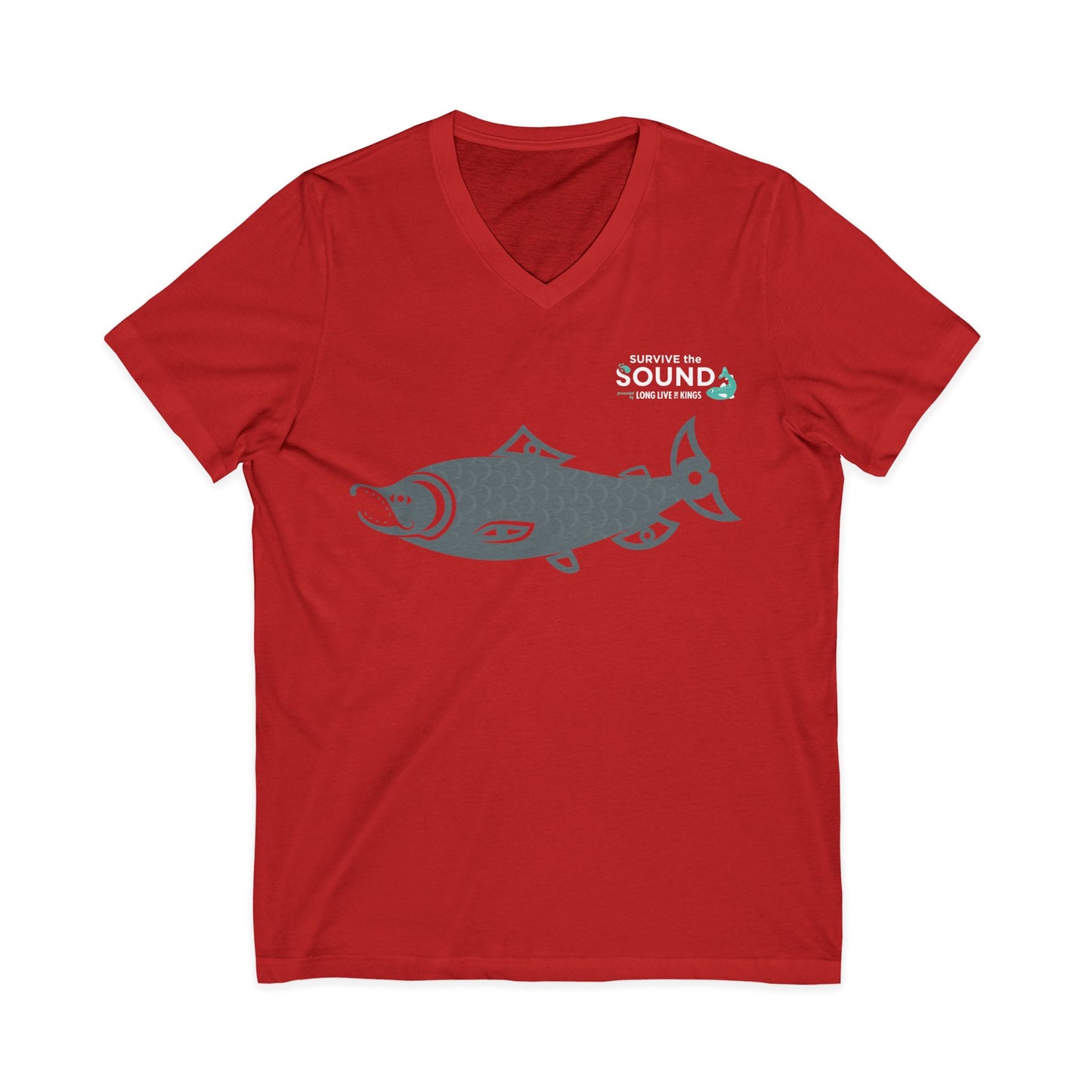 Cedar Unisex V-Neck Tee
