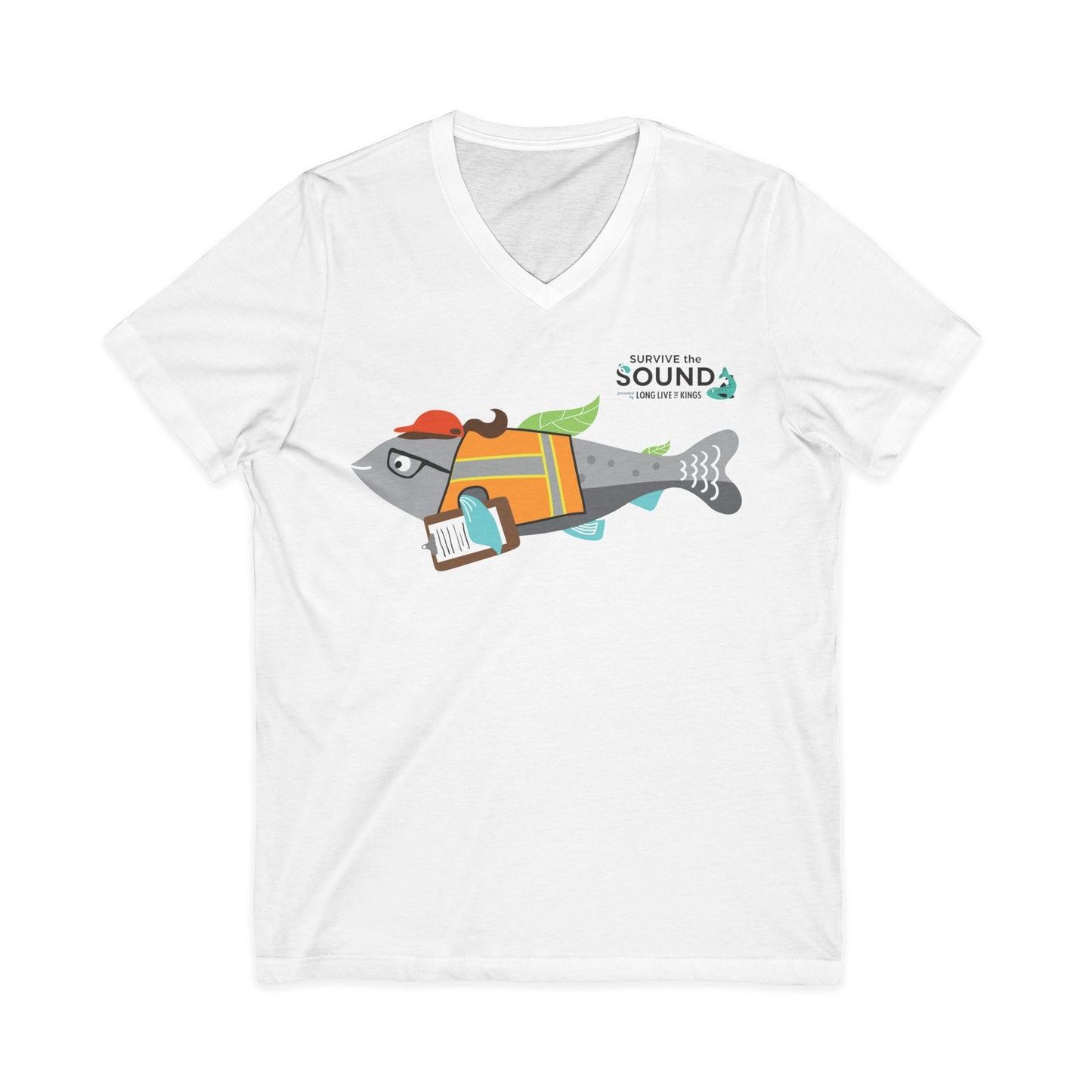 Scien-fish Unisex V-Neck Tee