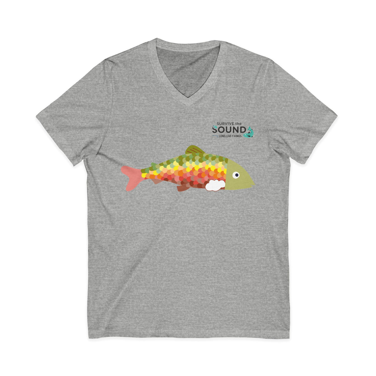 Autumn Unisex V-Neck Tee