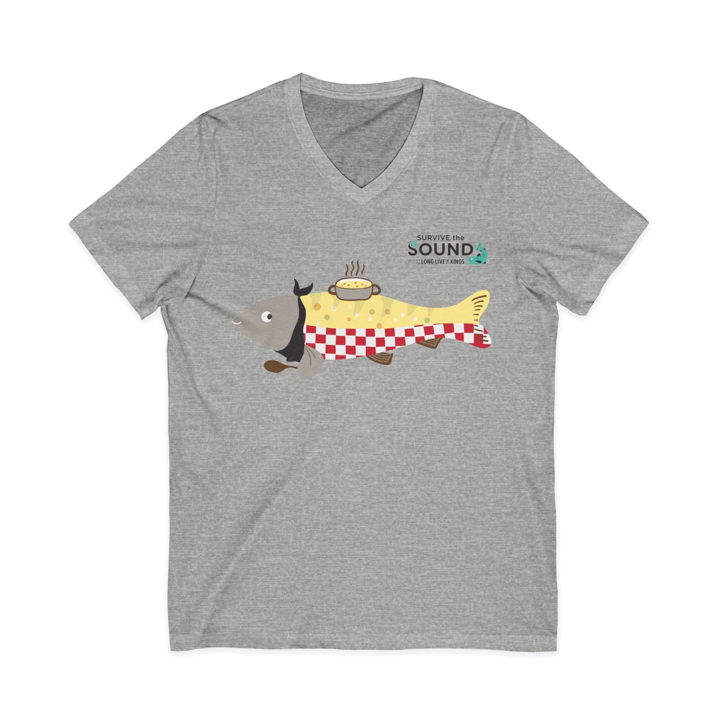 Chowder Unisex V-Neck Tee