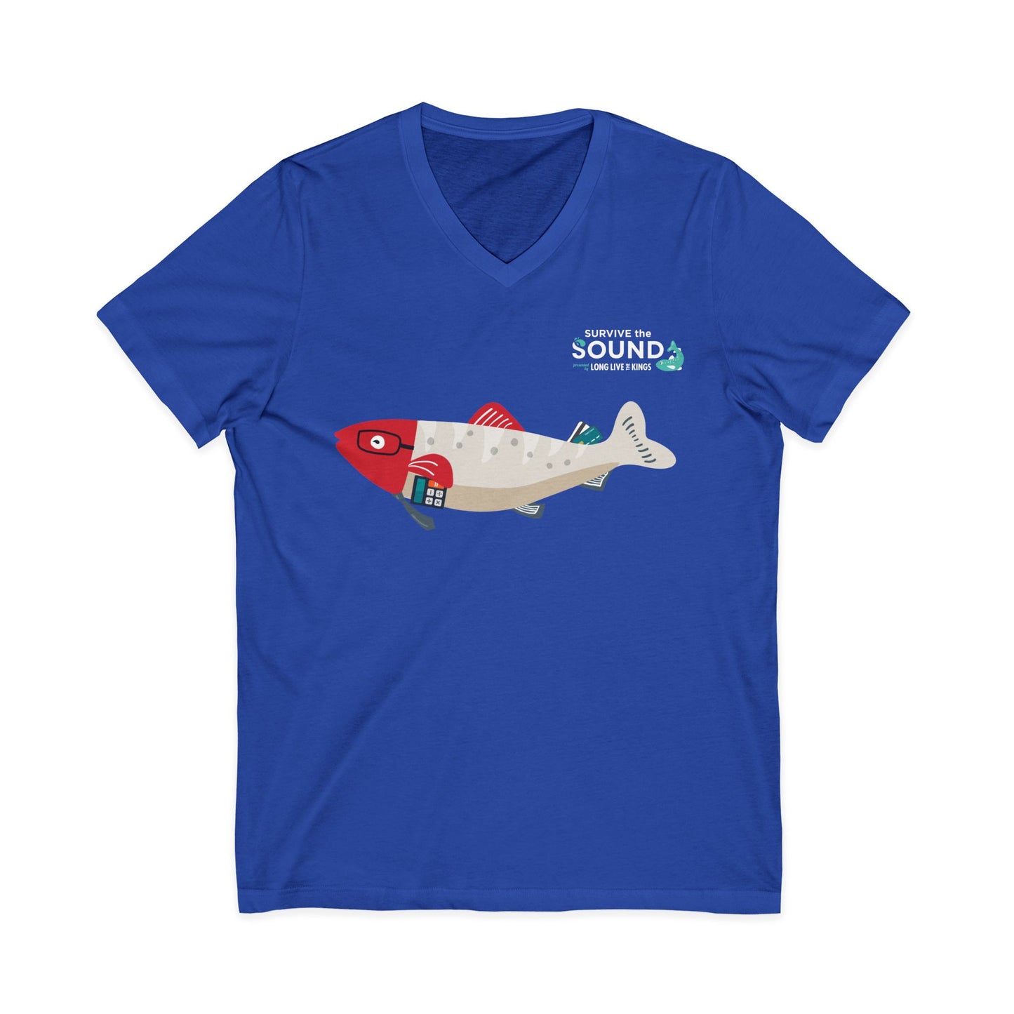 Financial Finn Unisex V-Neck Tee