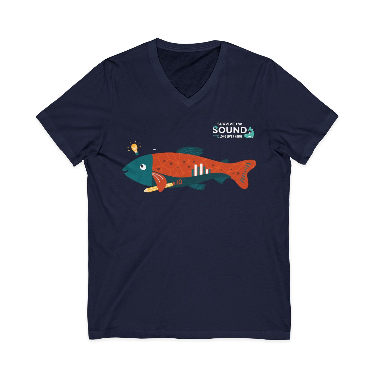 Floundry10 Unisex V-Neck Tee